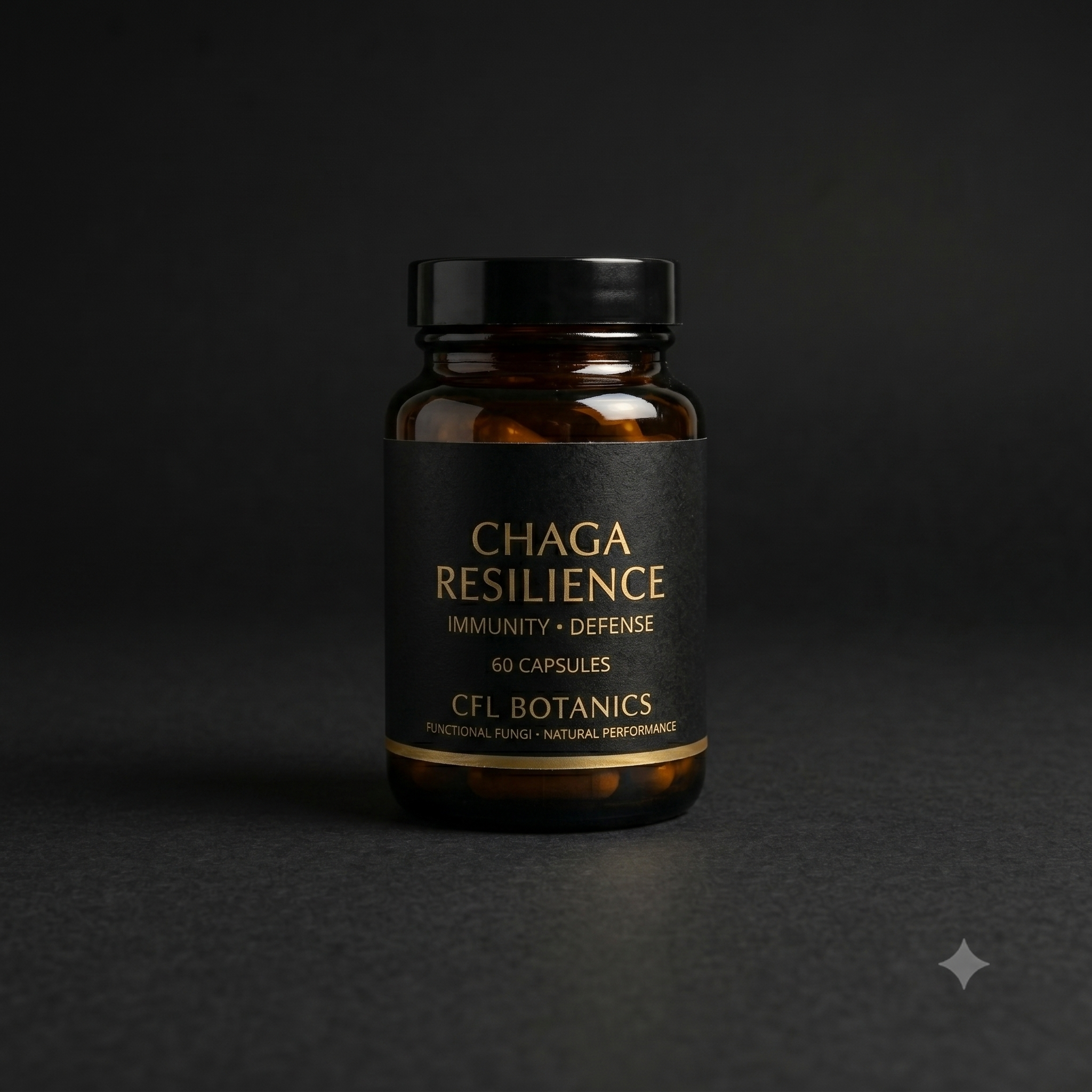 CFL Chaga Resilience – Daily Immune & Antioxidant Defense (60 Capsules)