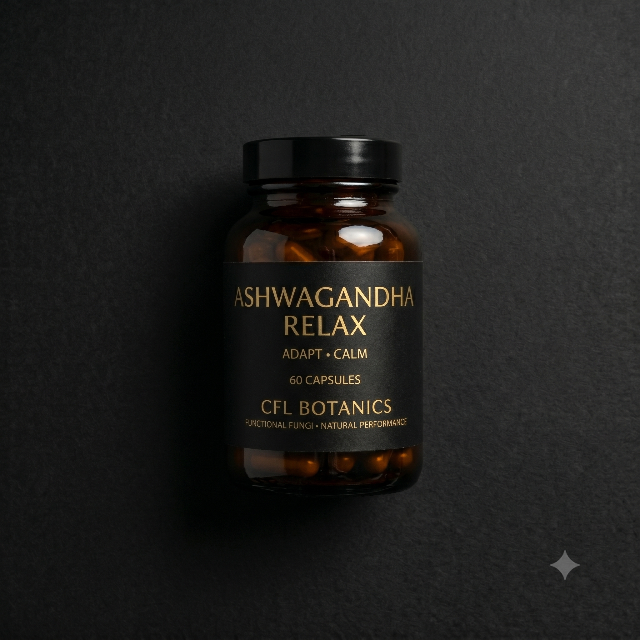 CFL Ashwagandha Relax – Premium Adaptogenic Calm (60 Capsules)
